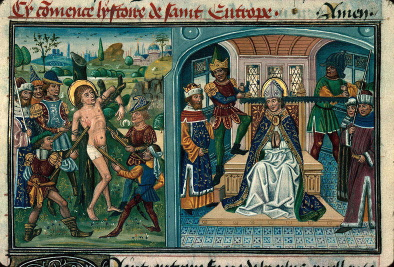 Légende dorée - Martyre de saint Eutrope