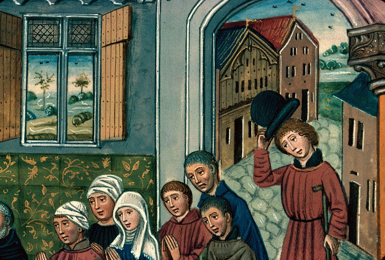 Légende dorée - Saint Germain de Paris guérissant infirmes et malades_1