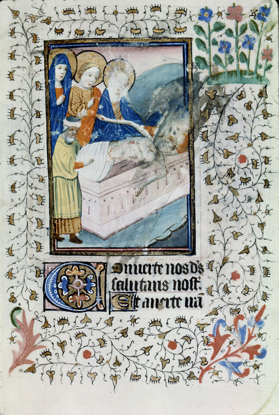 Heures - Mise au tombeau