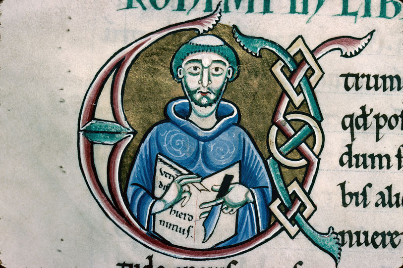 Bible - Saint Jérôme écrivant