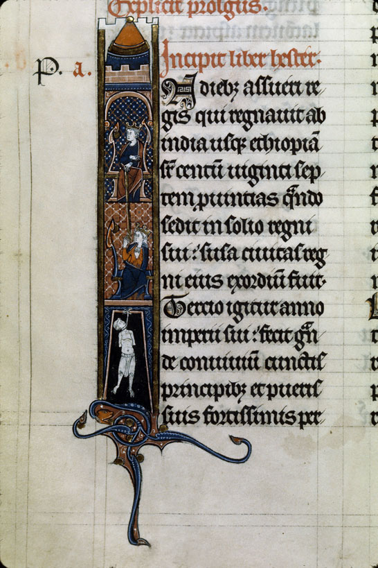 Bible - Esther et Assuérus, Aman pendu_0