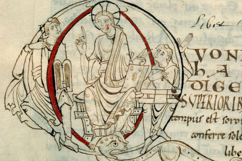 Opuscula - Christ, scribe et saint Ambroise (à préciser)_1