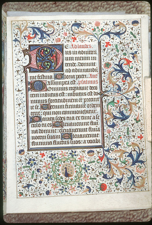 Heures à l'usage de Rome - Page décorée