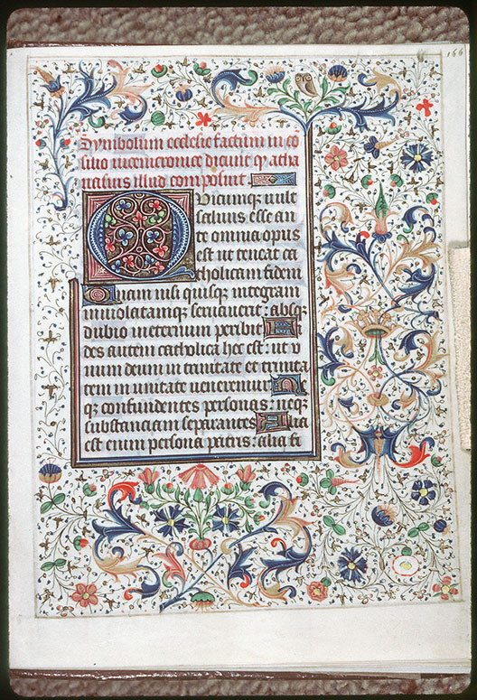 Heures à l'usage de Rome - Page décorée