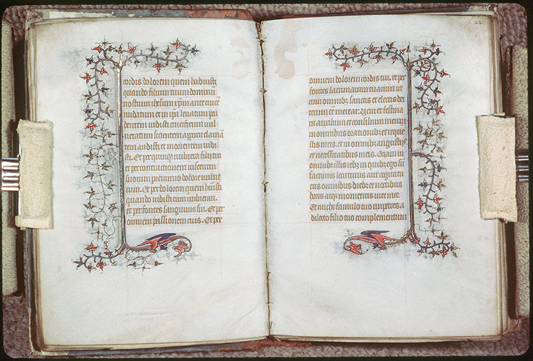Heures à l'usage de Paris - Pages décorées