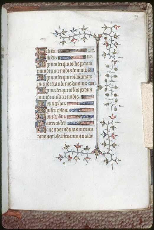 Heures à l'usage de Paris - Page décorée
