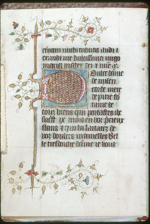 Heures à l'usage de Nantes - Initiale ornée
