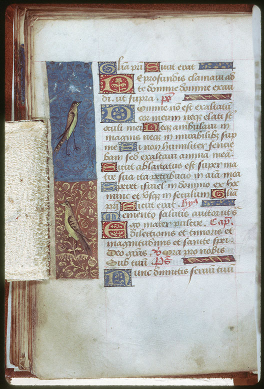 Heures - Page décorée