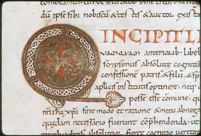 Trinitate (De) - Initiale ornée