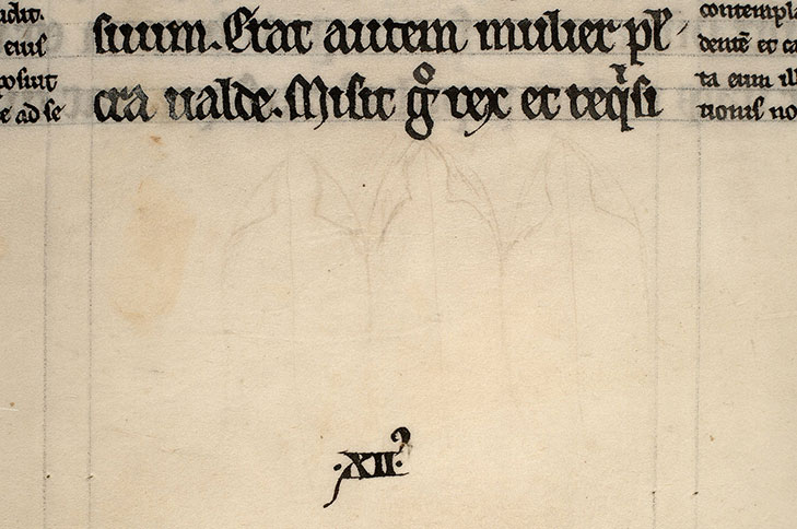 Bible glosée (partie de) - Arcs trilobés_0