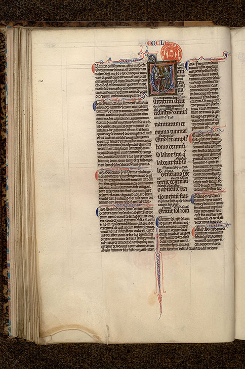 Bible glosée - Salomon enseignant (à préciser)_1