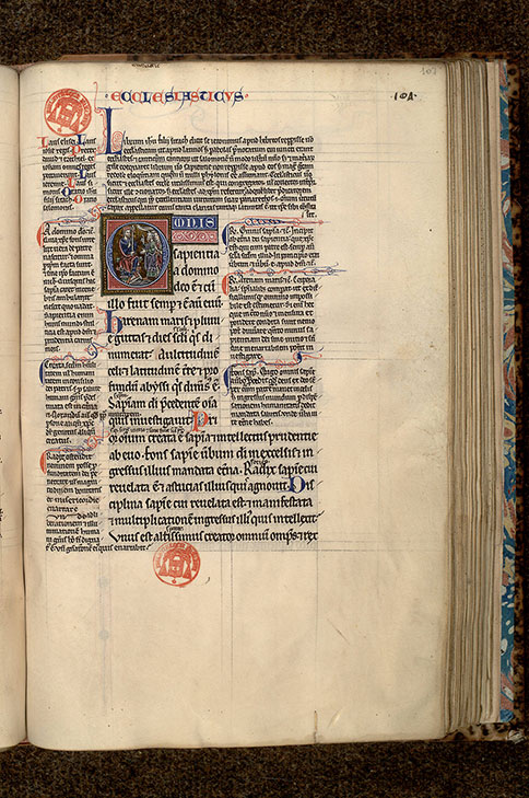 Bible glosée - Salomon enseignant (à préciser)_1