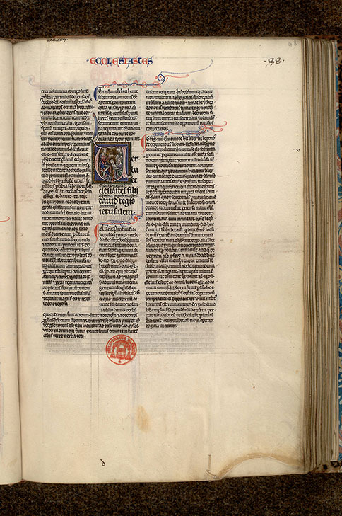 Bible glosée - Salomon enseignant (à préciser)_1