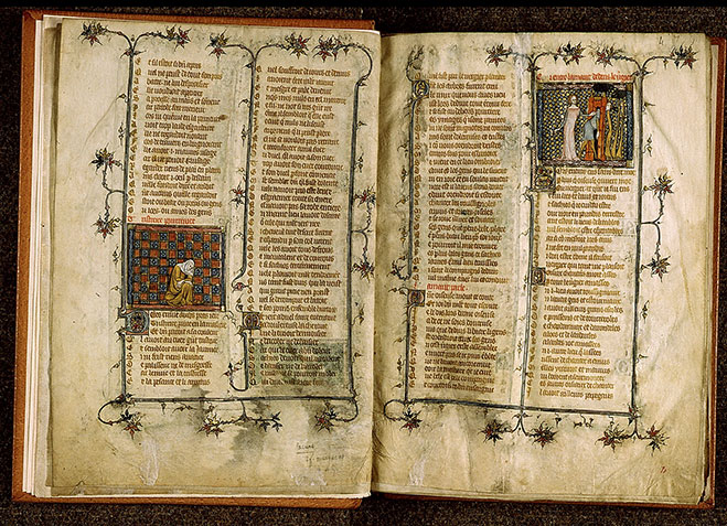 Roman de la Rose - Amant entrant dans le verger (L')_1