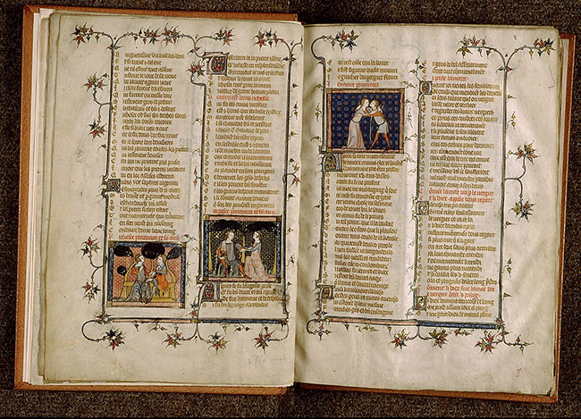 Roman de la Rose - Largesse et son ami_1