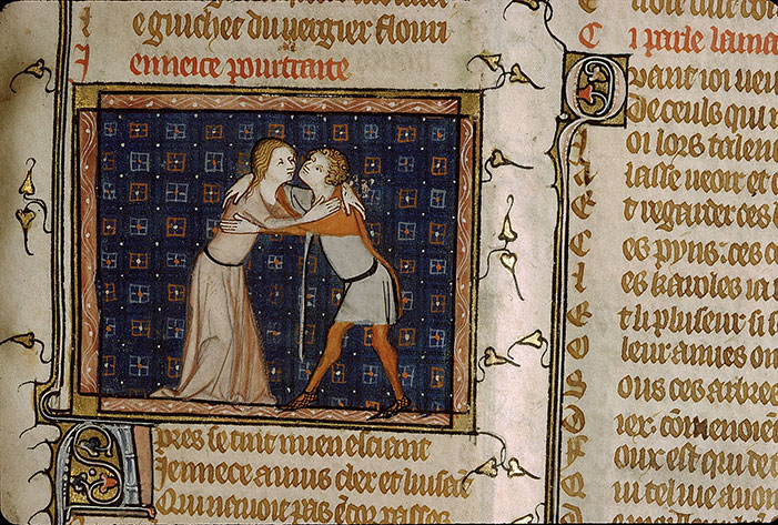 Roman de la Rose - Jeunesse et son ami
