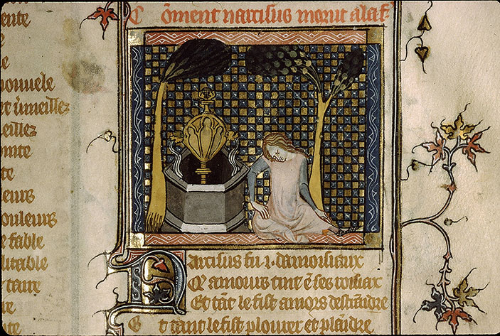 Roman de la Rose - Mort d'Echo