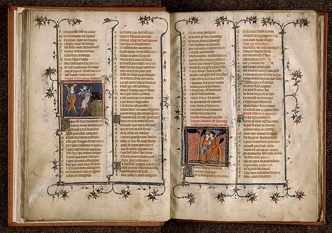 Roman de la Rose - Hommage de l'Amant à l'Amour_1