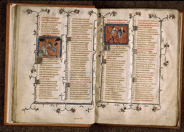 Roman de la Rose - Amour dictant ses commandements à l'Amant_1