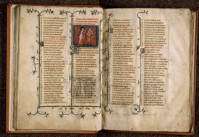 Roman de la Rose - Raison et l'Amant_1