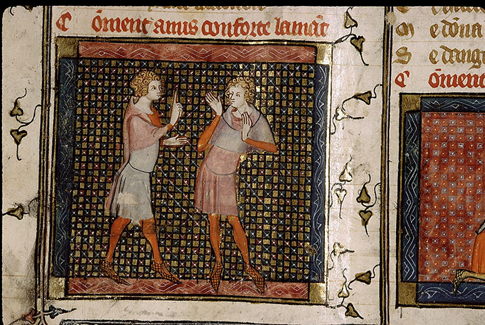 Roman de la Rose - Ami et l'Amant
