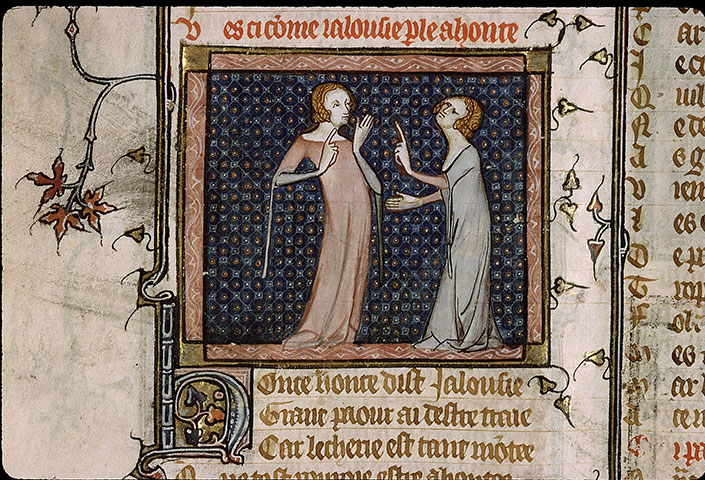 Roman de la Rose - Honte et Jalousie
