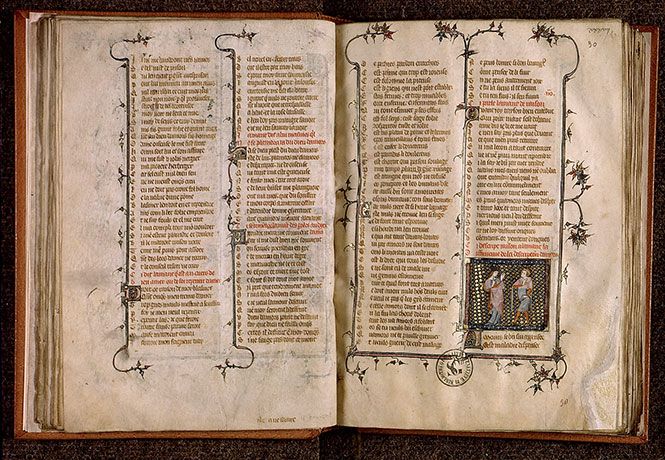 Roman de la Rose - Raison et l'Amant_1