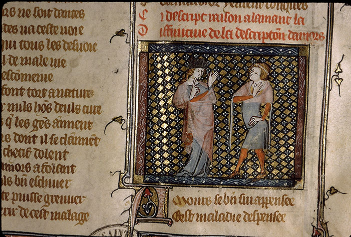 Roman de la Rose - Raison et l'Amant