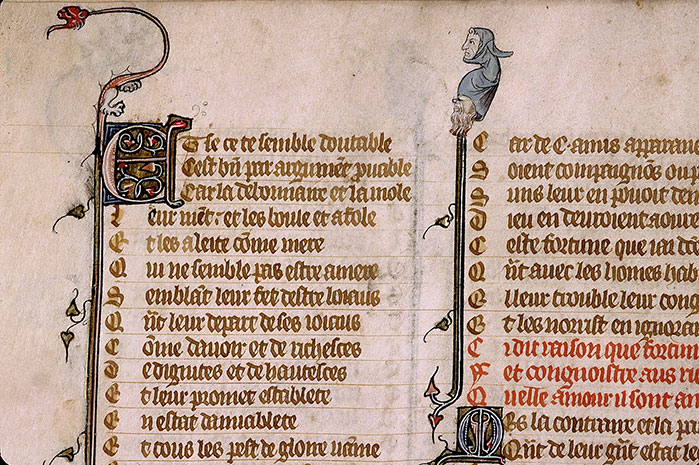 Roman de la Rose - Pages décorées_1