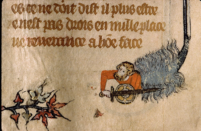 Roman de la Rose - Hybride anthropomorphe armé