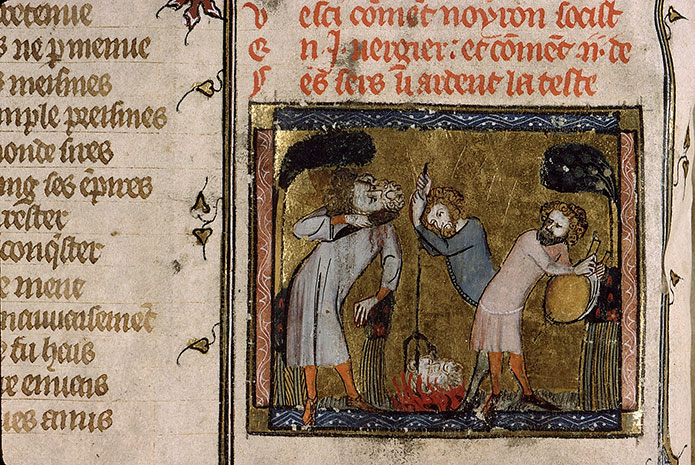 Roman de la Rose - Suicide de Néron