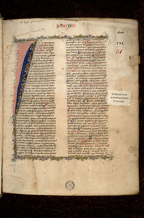 Postilla in Bibliam - Page décorée