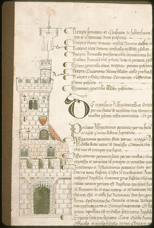 Comptes de l'évêché d'Avignon - Tour de Barbentane (La)_0