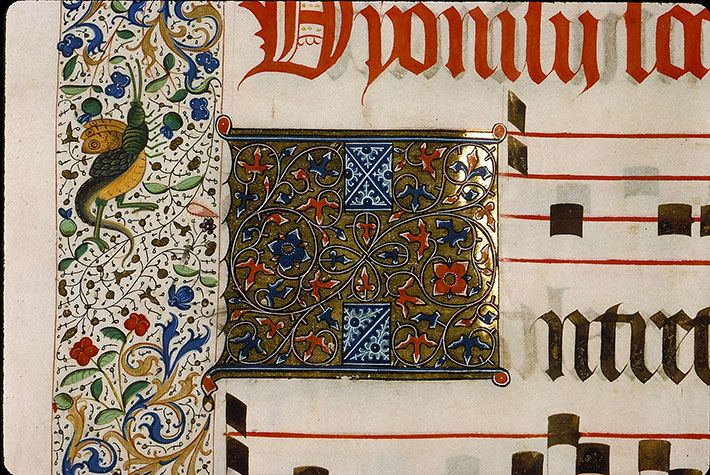 Graduel à l'usage de la cathédrale du Mans - Hybride zoomorphe