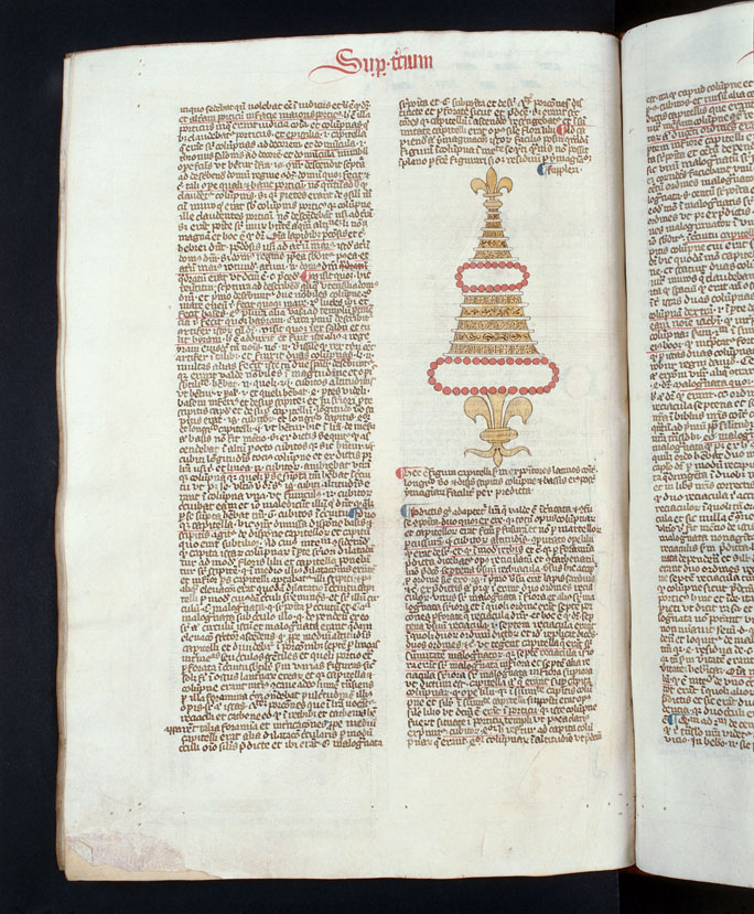 Postilla in Bibliam - Chapiteau du Temple_1