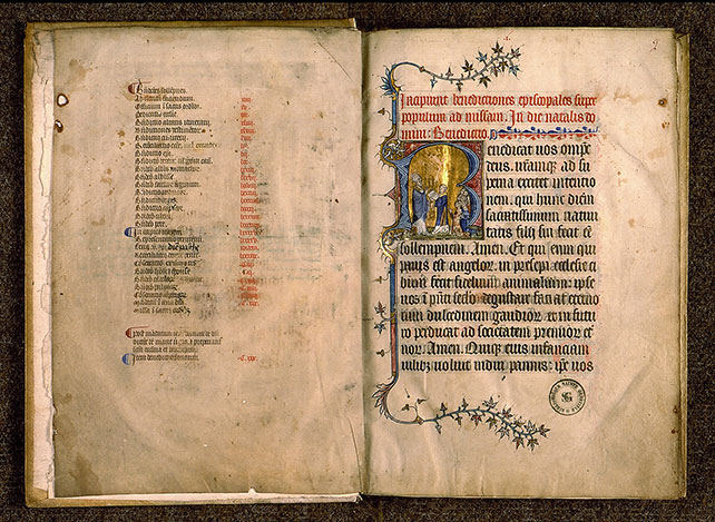 Pontifical à l'usage de Senlis - Bénédiction épiscopale_1