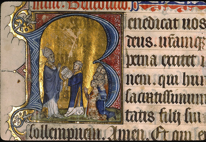Pontifical à l'usage de Senlis - Bénédiction épiscopale