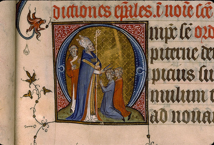 Pontifical à l'usage de Senlis - Tonsure