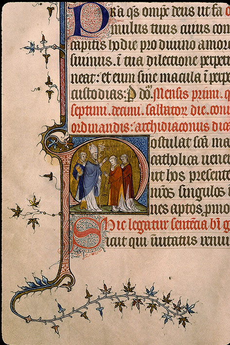 Pontifical à l'usage de Senlis - Ordination de prêtres_1
