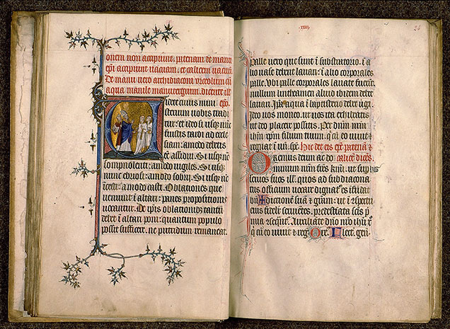 Pontifical à l'usage de Senlis - Ordination de sous-diacres_1