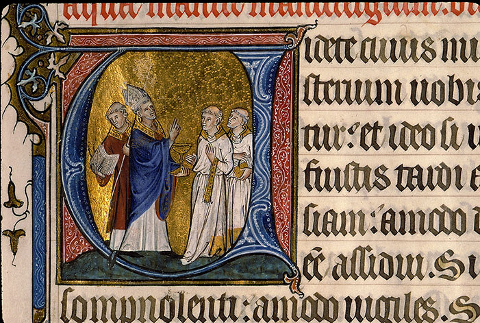 Pontifical à l'usage de Senlis - Ordination de sous-diacres