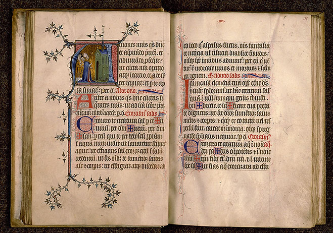 Pontifical à l'usage de Senlis - Dédicace d'une église_2