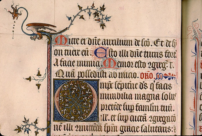 Pontifical à l'usage de Senlis - Pages décorées_1