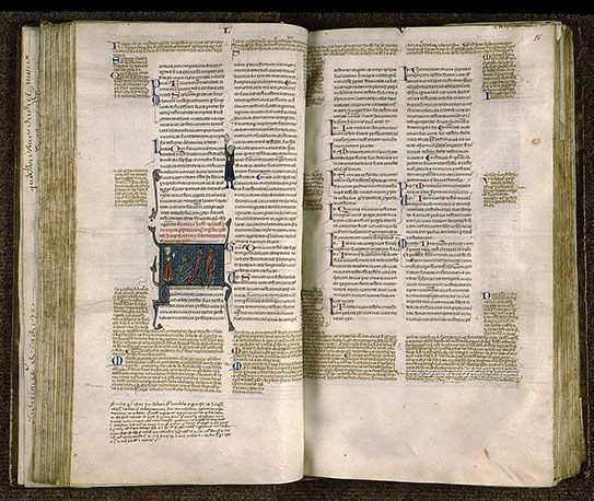 Infortiatum - Clerc brandissant un texte_1