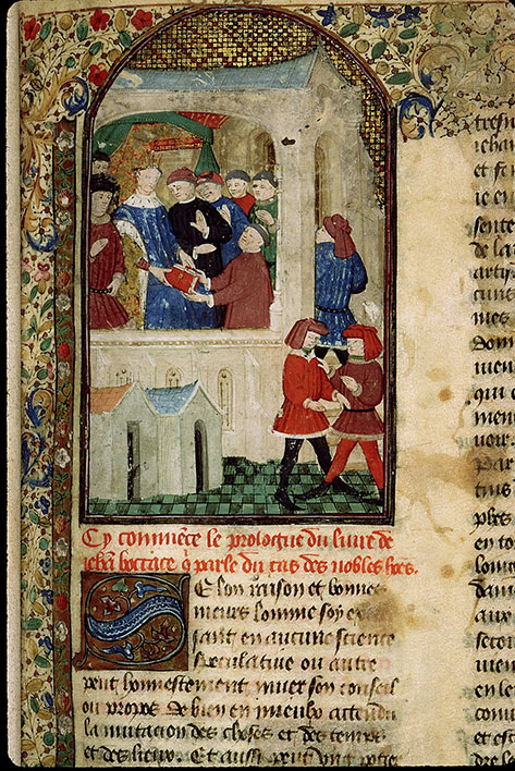 Cas des nobles hommes et femmes (Des) - Page décorée_1