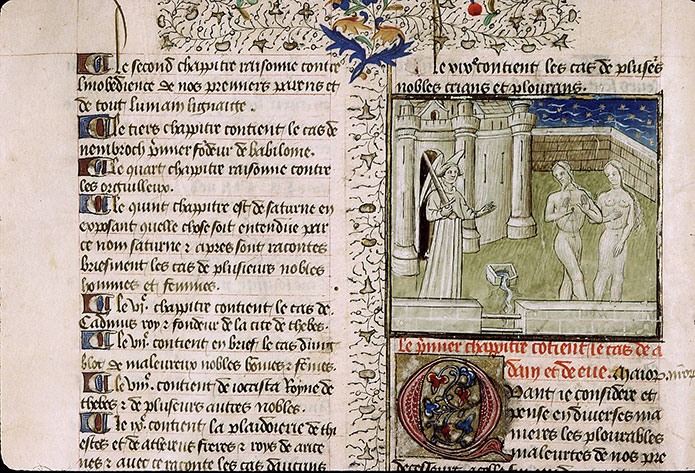 Cas des nobles hommes et femmes (Des) - Adam et Eve chassés du Paradis_2
