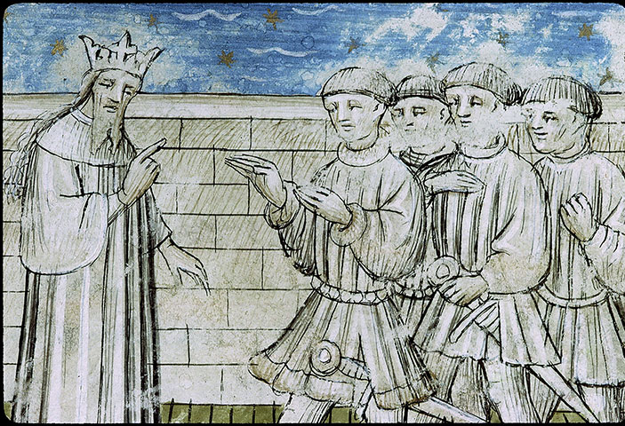 Cas des nobles hommes et femmes (Des) - Agénor envoyant ses fils à la recherche de leur soeur Europe_1