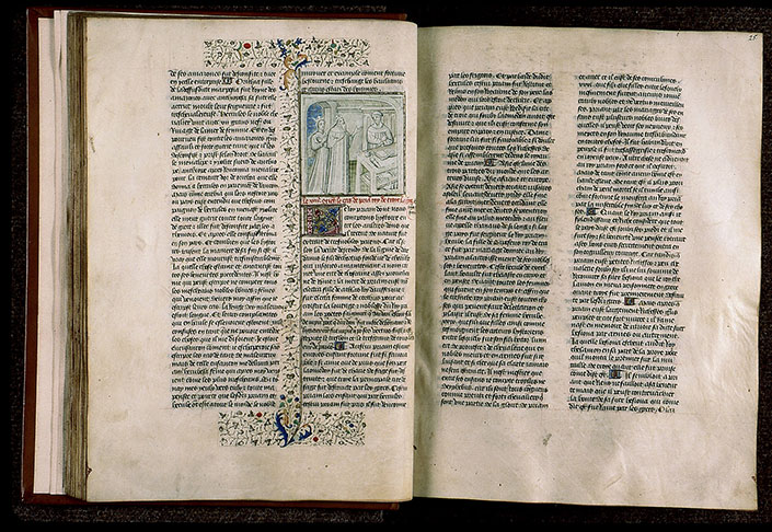 Cas des nobles hommes et femmes (Des) - Priam et Hécube s'adressant à Boccace_3