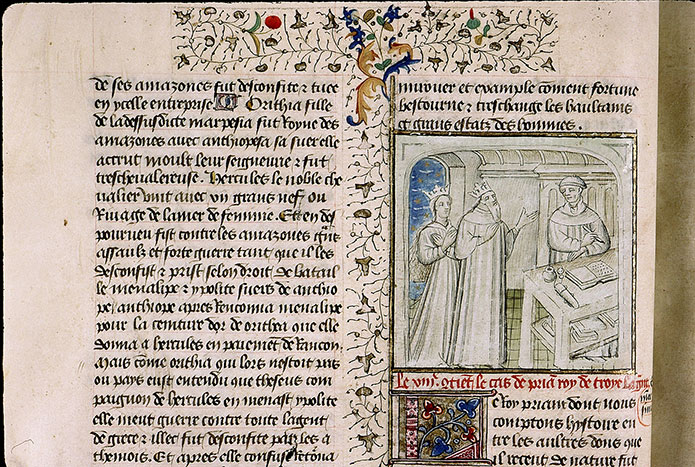 Cas des nobles hommes et femmes (Des) - Priam et Hécube s'adressant à Boccace_2