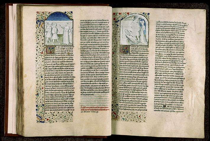 Cas des nobles hommes et femmes (Des) - Boccace s'adressant à un groupe_2